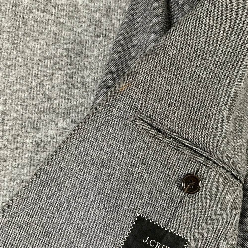 J Crew Ludlow Jacket Men 36S Slim Moon Worsted Wool Cotton Sport Coat